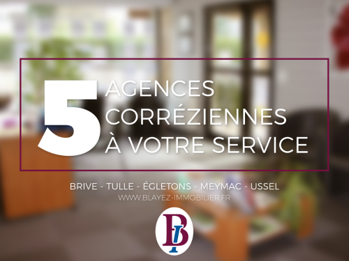 5 agence en Corr&egrave;ze Blayez Immobilier gestion locative